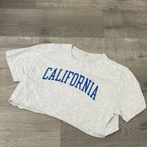 Brandy Melville California cropped T-shirt